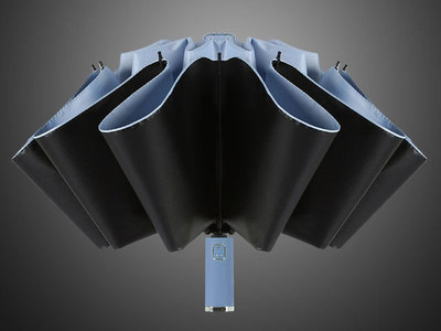 全自动防紫外线雨伞-ys61532雨伞-创意黑胶防晒伞